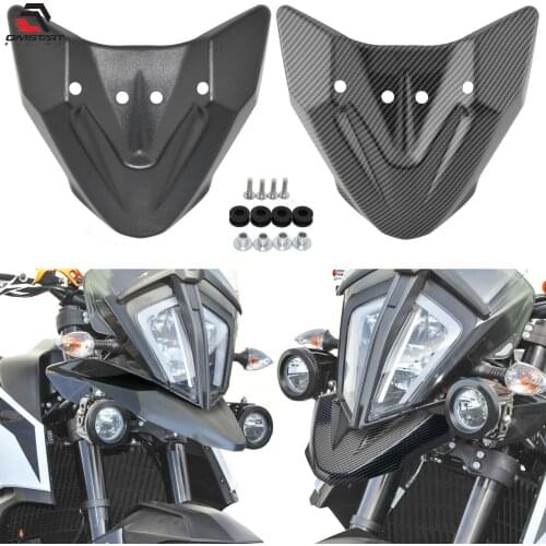 QMSTART Racing Front Fender Mudguard Beak Lip Nose Cone Extension Cover Extender Cowl For KTM 790 ADV Adventure 2019 2020 2021