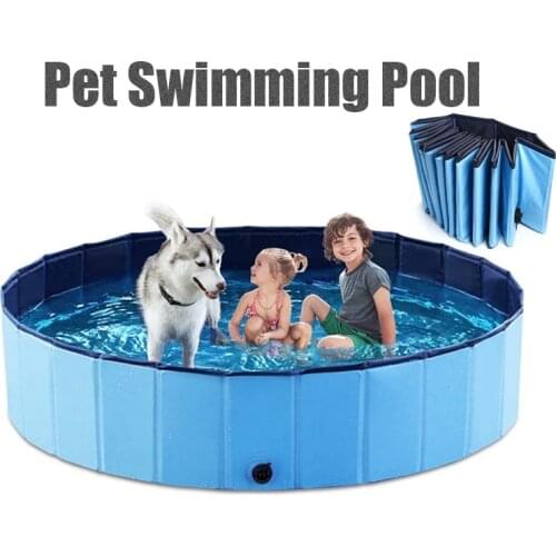 Dog Swimming Pool Foldable Pet Pool Bath Swimming Tub Bathtub Pet Collapsible Bathing Pool for Dogs Cats Kids Drop Shipping