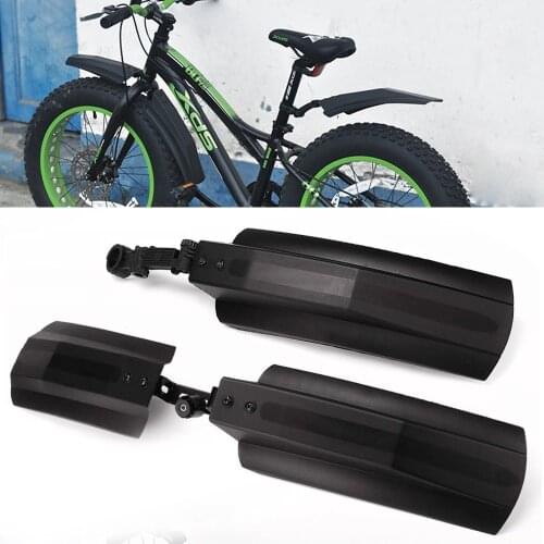 Snow Bicycle mudguard Fat bike Fender Front Rear Mud Guard for 20 inch 26 inch Fat Bike MTB Bikes Cycling Bicycle Fenders