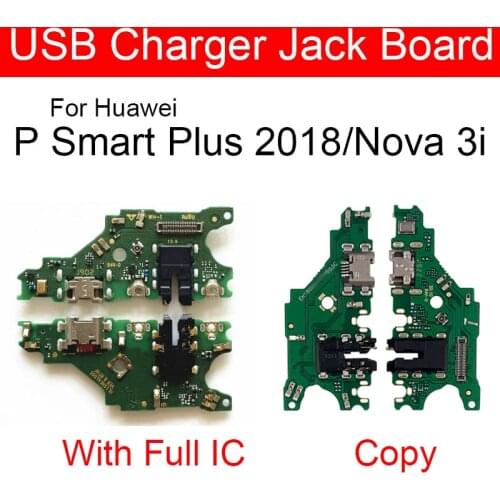 Usb Charge Board For Huawei P Smart Plus 2018 Nova 3i Chargring USB Jack Port Board for Huawei Nova 3i Replacement Repair Parts