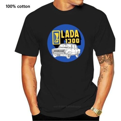 2019 Fashion T Shirt T-Shirt Lada Niva Vintage Lada 1300 Dealer Russian Car Off-Road 4X4 Tees