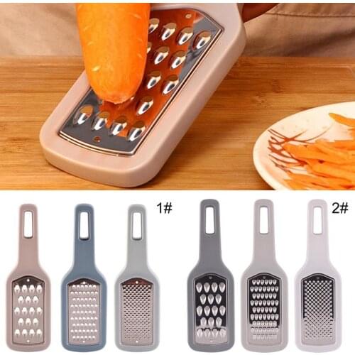 3PCS Kitchen Cheese Grater Stainless Steel Vegetable Slicer Hand Grater Citrus Zester Multi-Purpose Fruits Vegetables Tool
