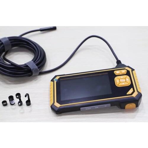 360 degree rotation Visual Screen Inspection Camera Borescope 1080P Lens Automobile Repair Rigid Endoscopes