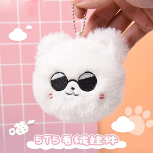 Anime Jujutsu Kaisen Gojo Satoru Cartoon Plush Stuffed Dango Doll Itabag Pendant Toy Keychains Cosplay Porp Collection Gifts