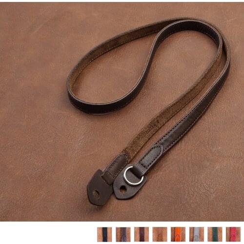 Cam-in CS197 Hot Digital Camera Shoulder Neck Shoulder Leather Cowhide Universal Belt SLR Strap Always Fits Your