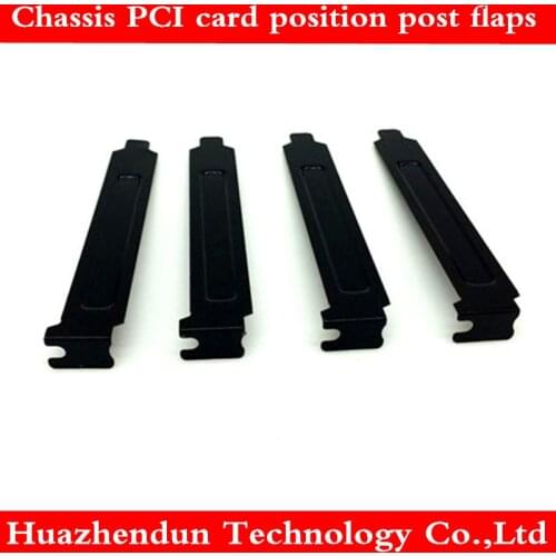 Computer case PCI bit rear graphics card baffle dust baffle baffle ash plate barrier metal black no hole