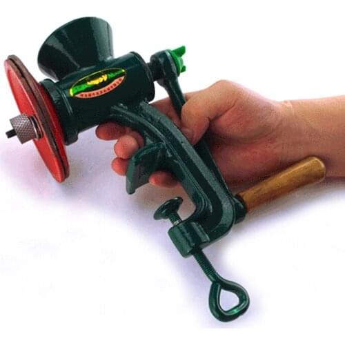 Cast iron household grinder Manual grinder grinder Meat grinder Grain machine Hand crank grinder
