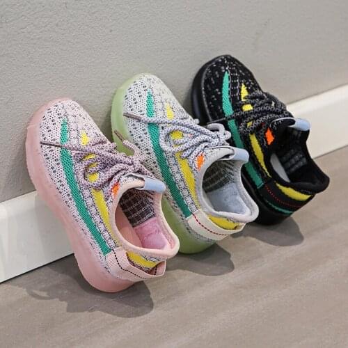 New Arrivals Kids Shoes Children Girls Sneakers Shoes for Babys Toddler Sneakers Fashion Breathable Boys Sports Shoes Size 21-36