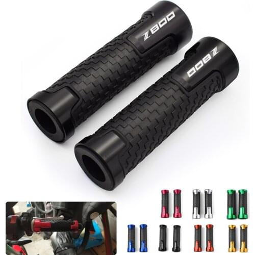 For KAWASAKI z800 Z 800 2013 2014 2015 2016 Motorcycle 7/8" 22mm Hand Grips CNC Aluminum Rubber Gel Grip Motorbike Accessories
