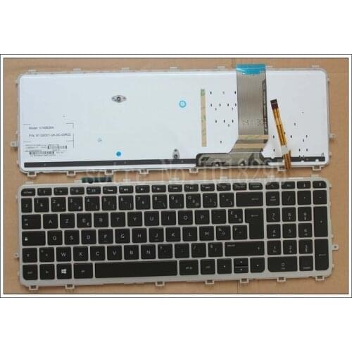 French Laptop Keyboard for HP ENVY TouchSmart 15-J 15T-J 15Z-J 15-J000 15t-j000 15z-j000 15-j151sr with backlit FR keyboard
