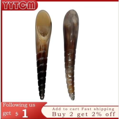 Ox horn scraping massage board scraping cylinder barrel hollow sole bar tendon bar general purpose guasha massage gua sha