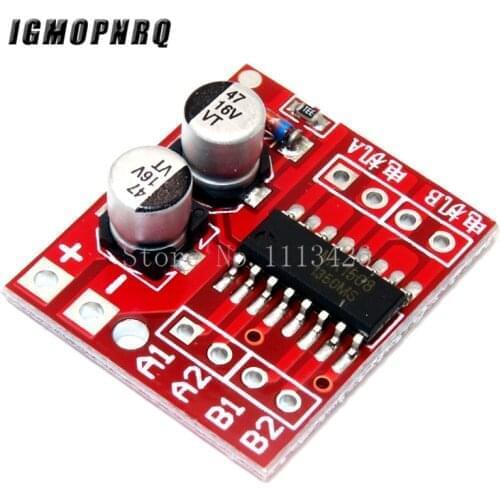2 DC Motor Drive Module Reversing PWM Speed Dual H Bridge Stepper Motor Mini Victory L298N