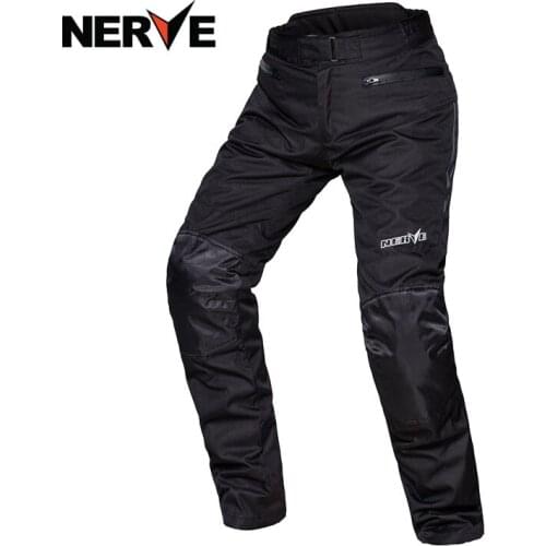 NERVE Blanca men motocross trousers pants with Removable cotton lining ,Oxford professional outdoor pantalon moto S M L XL XXL