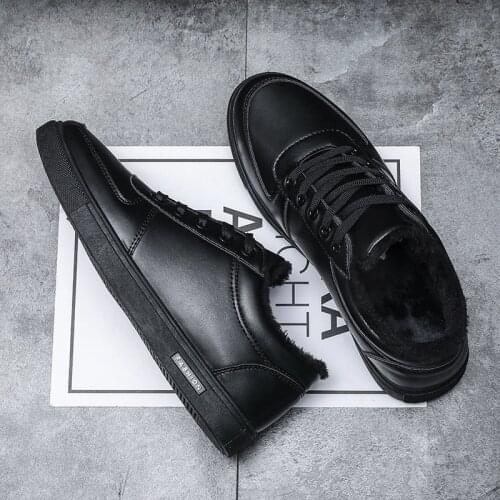 New 2020 Men Casual Shoes Men Leather Flat Shoes Lace-up Low Top Sneakers Breathable Male Shoes Fashion Sneskers Tenis Masculino