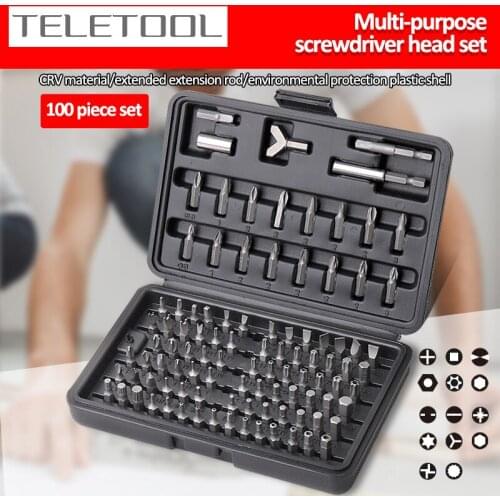 Screwdriver Set Magnetic Torx Hex Phillips Bit Adjustable Ratchet Handle Screw Bolt Nuts Driver Repair Tool Kit for Home