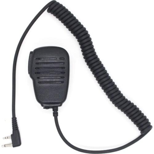 Rainproof Remote Speaker Mic Microphone PTT for ICOM IC-V8 V85 IC-F21 F20