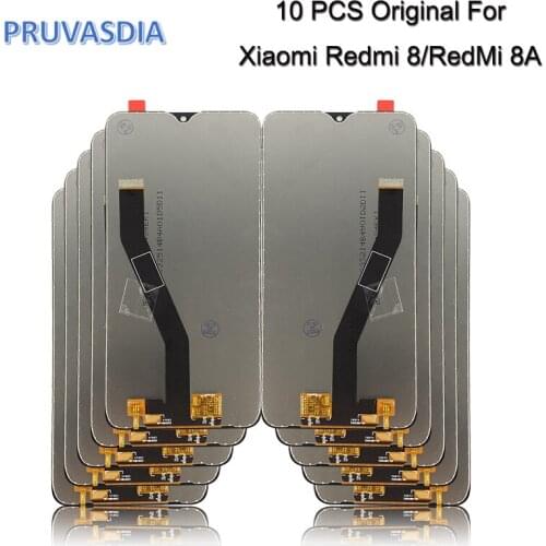 10 Piece/lot Original For xiaomi Redmi 8 display LCD touch screen digitizer Assembly for redmi 8A lcd with frame replacement