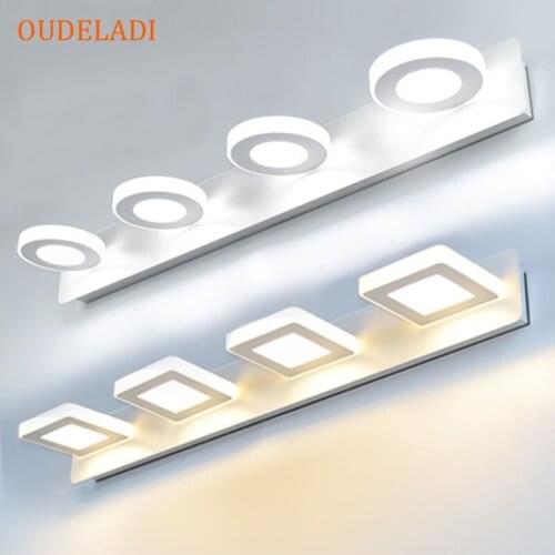 AC110-240V Simple and fashionable bathroom mirror front lamp led bathroom mirror lamp wash dressing table wall lamp