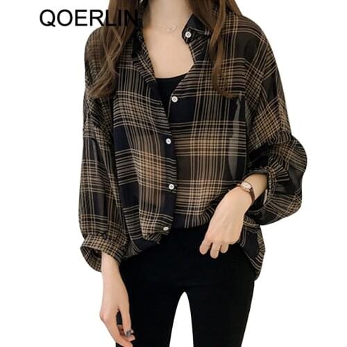 QoerliN Women's Transparent Shirts