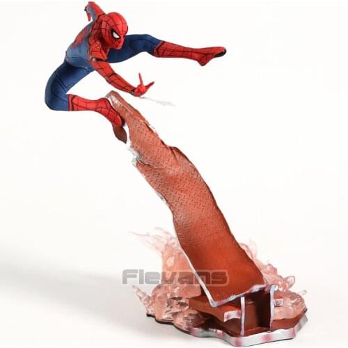 Spiderman Homecoming Spider Man 1/10 Scale PVC Figure Statue Collectible Model Toy