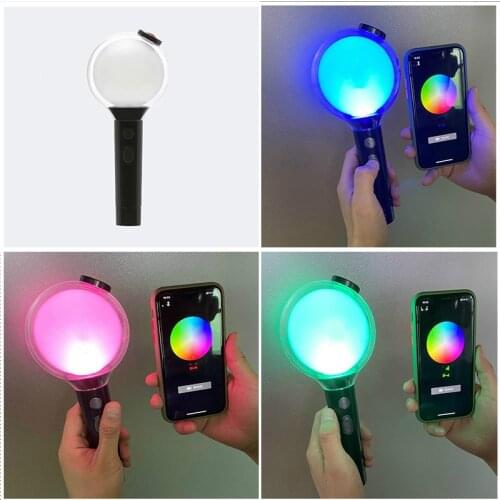 Kpop Bangtan Boys Lightstick Map of the Soul Special Edition New arrivals Glow Stick Light Stick App Connection Bluetooth