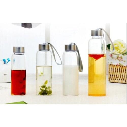 1PC high temperature heat resistant glass water kettle 280ml,360ml or 550ml hot selling water bottle OS103