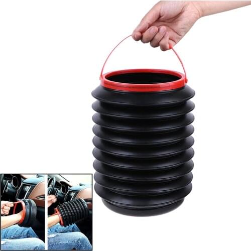 Universele 4L Auto Prullenbak Auto Organizer Auto Gargage Houder Automobiel Emmer Accessoires