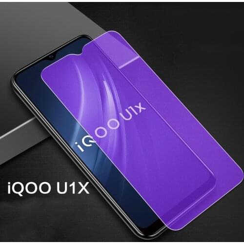 9H Anti Blue Matte Glass for VIVO IQOO Z1 Z1X Z3 Screen Protector Tempered Glass For IQOO U1 U1X U3 U3X 4G Cover No Fingerprint