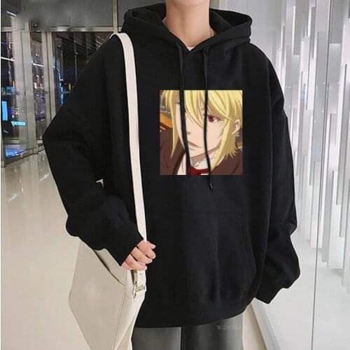 Moriarty The Patriot Harajuku Anime Hoodies Women Long Sleeve Streetwear Funny William Print Fashion Oversized Winter Sweatshirt