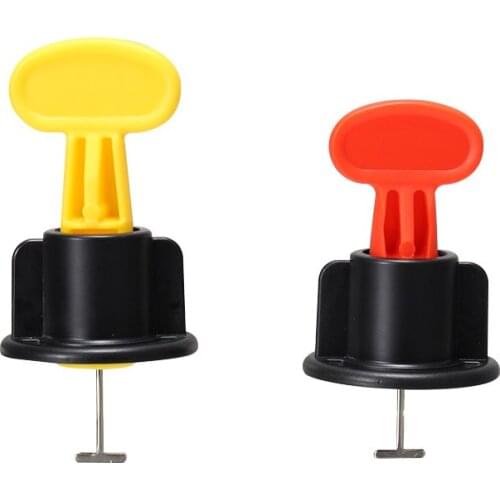 100Pcs Flat Ceramic Floor Wall Construction Tools Reusable Tile Leveling LB88