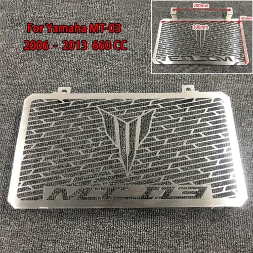 2006-2013 MT-03 MT03 Motorcycle Radiator Grille Grill Guard Cover Protector Fit For Yamaha MT-03 MT03 MT 03 2006-2013 660 CC