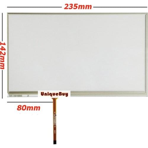 For 10.1inch 235*142MM 4-wire widescreen Digitizer Resistive Touch Screen Panel Resistance Sensor