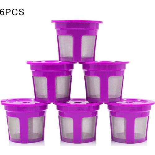 Repeat Coffee Filter Capsule Cup Strainer Element For KEURIG2.01.0 Food Grade Pp Coffee Filter Capsule Cup 4PCS/6PCS