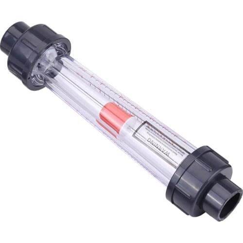 60-600L/H Plastic Tube Liquid Water Rotameter LZS-15 Flow Meter Measuring Instruments DN15 Water Testing Meter Tube