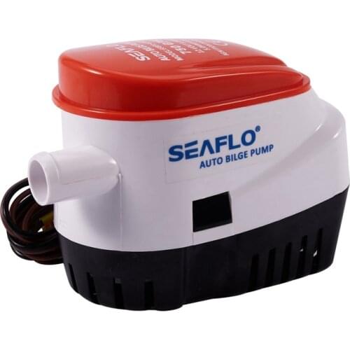 Automatic 12V Bilge Pump 750Gph with Internal Float Switch Auto Water Boat Submersible Auto Pump with Float Switch Marine / Bait