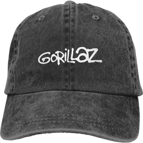 Gorillaz Baseball Cap cowboy hat Peaked cap Cowboy Bebop Hats Men and women hats