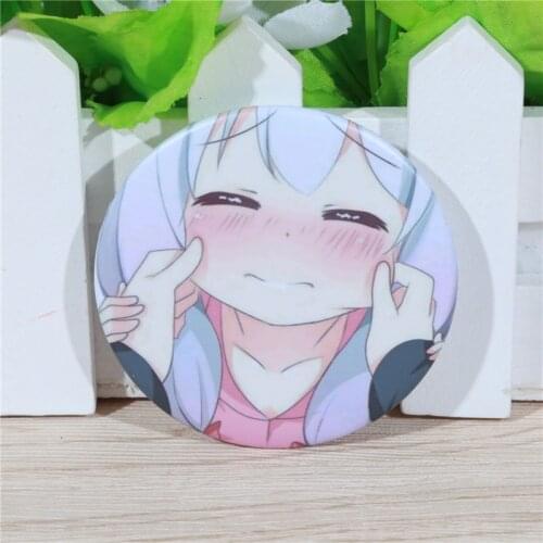 FFFPIN 5.8cm Large Brooch Teacher Izumi Sagiri Breastpin Japan Anime TV Game Girl Badge Pin Coin Icon Cloth Backpack Decoration