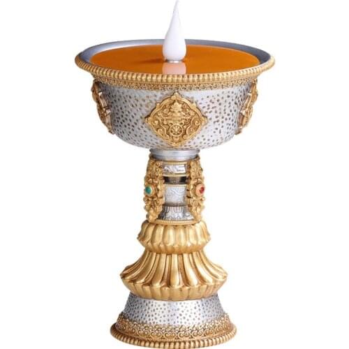 Buddha Front Supply Lamp LED Changming Eight Auspicious Butter Home
