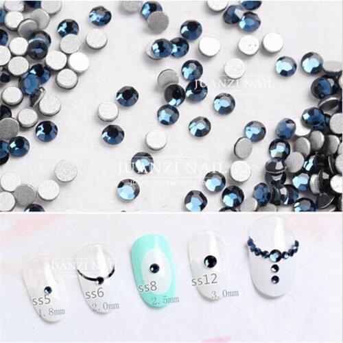 CCBLING crystal Montana ss6-ss30 bag Glue On Non Hotfix Flatback rhinestones decorations nail accessories diy material