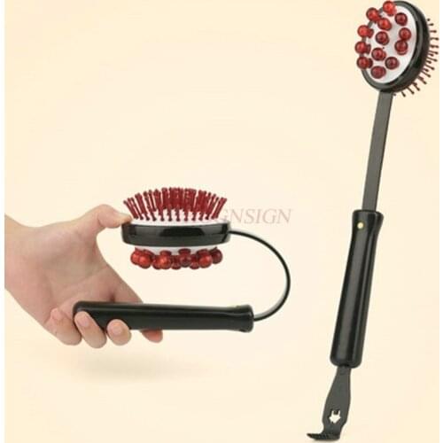 Wooden beat meridian patted back massage tap Neck massage stick patted hammer health massage hammer