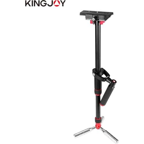 KINGJOY VS10320 Single Handgrip Monopod Dslr Handheld Camera Stabilizer Tripod Holder Tripe Stand Video Para Movil Gimbal Dslr