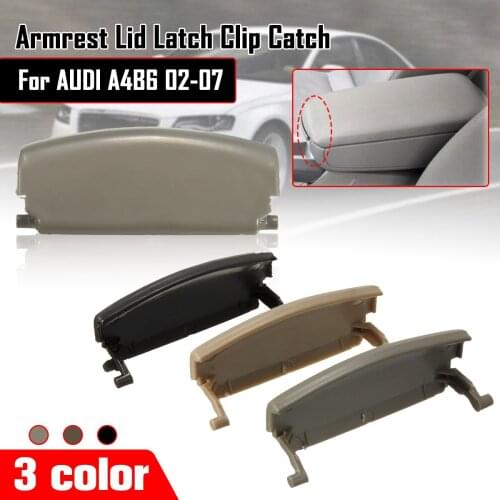 Car Armrest Lid Latch Clip Catch For AUDI A4 B6 2002-2008 Centre Console Cover E177B Auto Replacement Parts