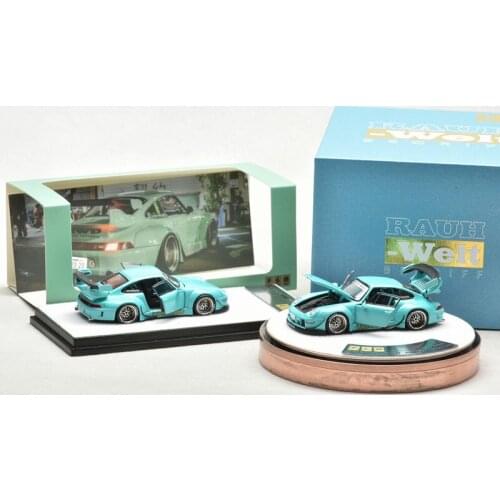 PGM 1/64 911 RWB 993 RAUH-Welt Full door Collector Edition Metal Diecast Model Cars Kids Toys Gift
