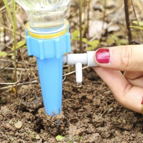 Watering Spikes Plant Self Watering Adjustable Stakes System Garden Vacation Plant Self Automatic Irrigation