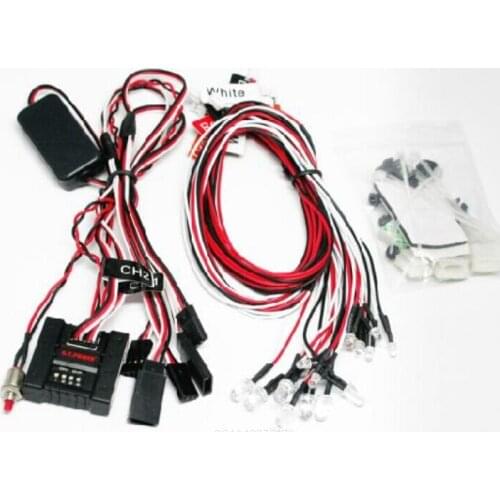 RC Car Controlled / Simulated / Flashing LED Light System - 16 LED