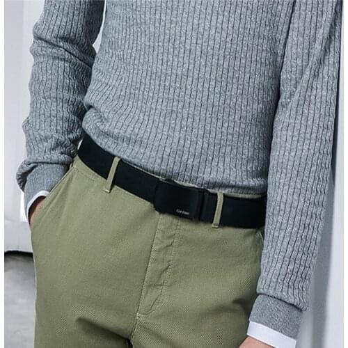 High-Grade Alloy Automatic Buckle Mens belt Luxury Cowhide Belt Business Casual All-Match Husband Gift Womens Couple Belt
