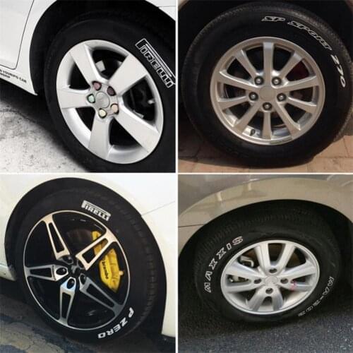 12 Colors Car Paint Pen Auto Rubber Tyre Polish Graffiti Touch Scratch Fade-proof Waterproof Permanent Paint Marker Accessories