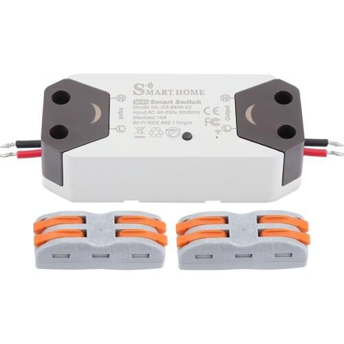 DIY WiFi Smart Light Switch Universal Breaker Remote Control Works With Alexa Google Home