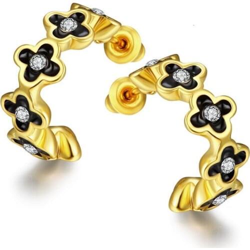 Inalis Japan And South Korea Heat Sell Personality Spend Money Gold Ma'am Ear Nail E1062-a Lkn18krgpe1062