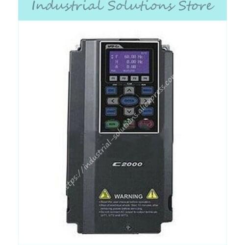 Input AC 3ph 220V Output AC 3ph Inverter C2000 Series VFD075C23A 0~240V 33A 0~600Hz C2000 7.5KW 10HP New Original